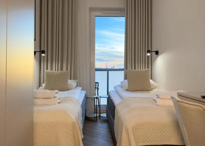 דירה Urban Global, Jacuzzi, 8th Floor No 03, Free Garage, Self Check-in, No Deposit